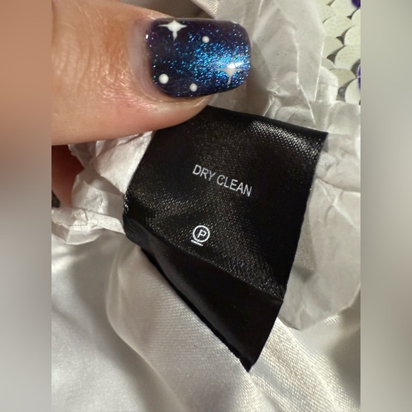 REVOLVE Majorelle Tamara White Sequin Top in Purple Butterfly Large - Picture 9 of 12